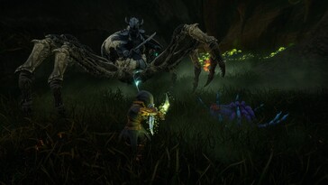 Une image représentant une bataille dans Dungeons of Sundaria.