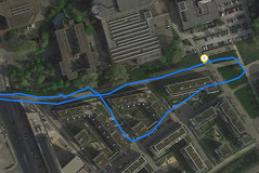GPS Garmin Edge 500 : boucle.