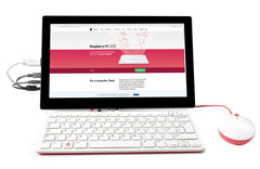 Le kit Raspberry Pi 400 existe en deux tailles. (Source de l'image : Waveshare)