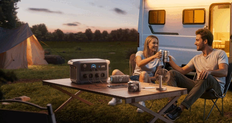 La station d'alimentation Anker Solix C2000 Gen 2 dispose d'un total de 9 sorties