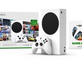 Microsoft inclut trois mois de Game Pass Ultimate et une manette sans fil avec la Xbox Series S dans le Starter Bundle. (Image : Microsoft)