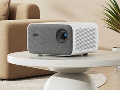 Le Xiaomi Mi Projector 2S peut projeter une image 1080P jusqu'à 120 pouces de large. (Image source : Xiaomi)