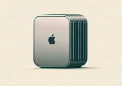 Applela prochaine version du Mac Mini avec le silicium M4 sera probablement redessinée en profondeur. (Source de l'image : DALL-E)