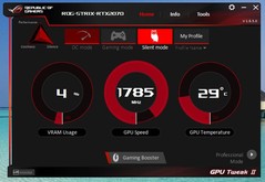 ASUS GPU Tweak II (mode Silencieux)