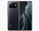 Un rendu de ce à quoi pourrait ressembler le Mi 11 Pro, basé sur le langage de conception du Mi 11. (Source de l'image : Ben Geskin)