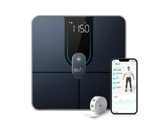 La Eufy Smart Scale P2 Pro n'est disponible que dans une seule couleur. (Image source : Eufy)
