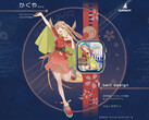 Super Kaguya-hime! Montre connectée Kaguya avec bracelet rouge sur le thème du personnage et cadran inspiré de l’anime