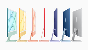 Gamme de couleurs. (Source de l'image : Apple)