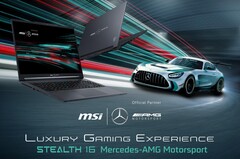 Le Stealth 16 sur le thème de l'AMG. (Source : MSI)