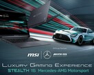 Le Stealth 16 sur le thème de l'AMG. (Source : MSI)