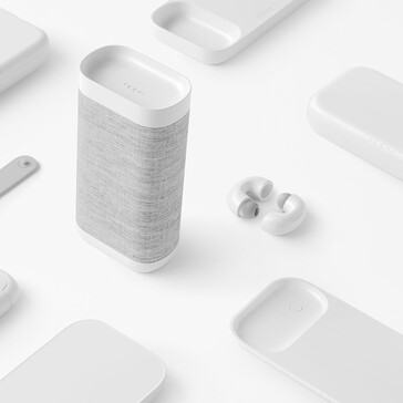 La collection d'appareils "music-link" d'Oppo x Nendo. (Image : Oppo)