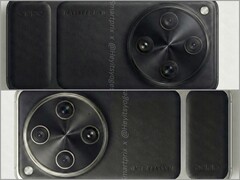 Design présumé de l'Oppo Find X9 Ultra.