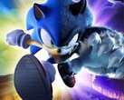 Sonic Unleashed, dans lequel les joueurs prennent le contrôle du personnage principal Sonic alors qu'il se transforme en "chien-garou" (photo), a été porté sur PC. (Source de l'image : couverture de Sonic Unleashed)