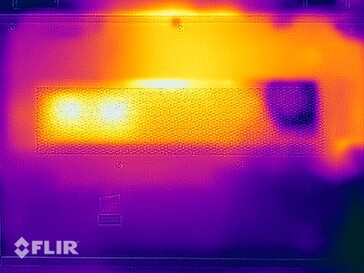 Test de résistance aux températures de surface (côté inférieur)