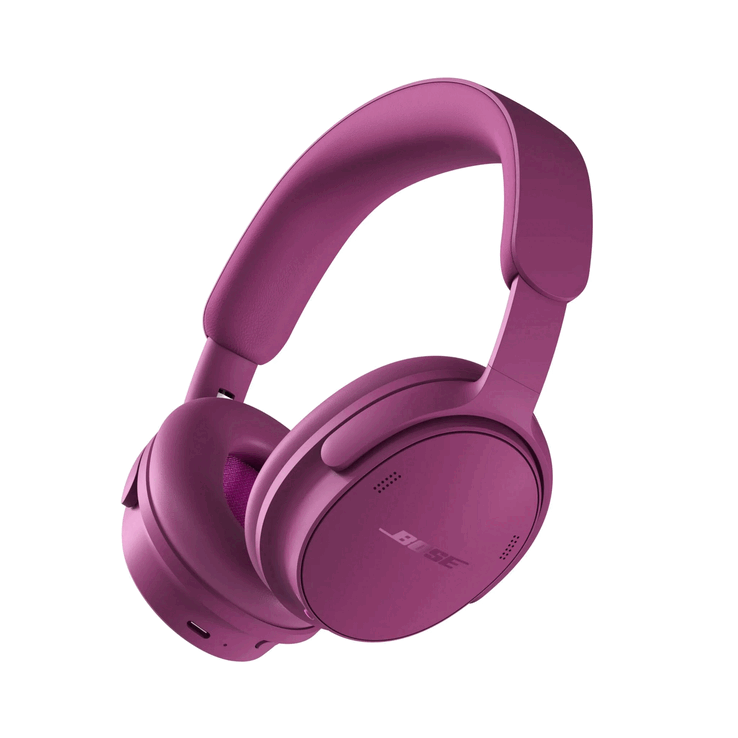 Casque Bose QuietComfort (2e génération) en Rosewood Mauve.