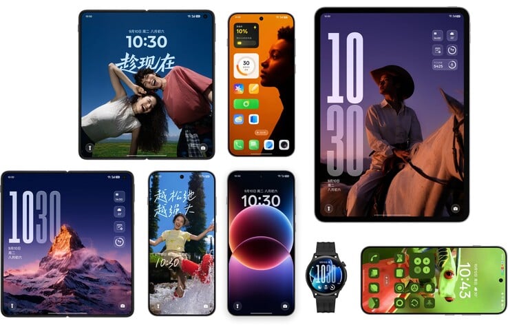Aperçu des fonctionnalités de ColorOS 16. (Source de l'image : Oppo)