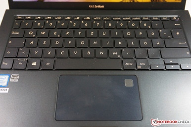 Asus ZenBook UX391U - Périphériques d'entrée.