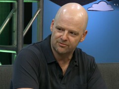 Une photo de Dan Houser, co-créateur de Rockstar Games et de Grand Theft Auto