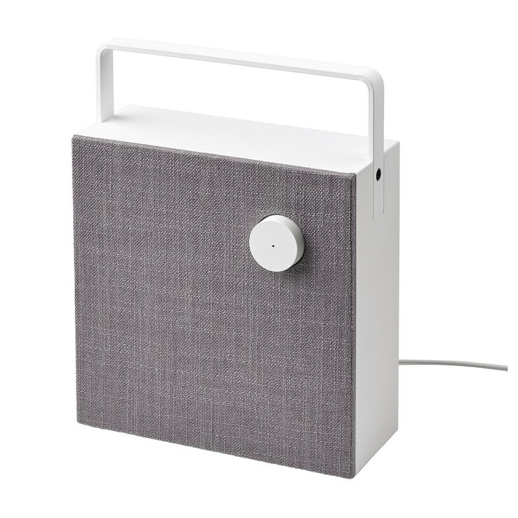 La nouvelle enceinte IKEA VAPPEBY ressemble à l'enceinte Bluetooth ENEBY existante. (Image source : IKEA)