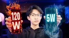 Un test approfondi à long terme de plusieurs iPhones et smartphones Android a permis de déterminer si la charge rapide avait un impact négatif sur l'autonomie de la batterie. (Source de l'image : HTX Studio)