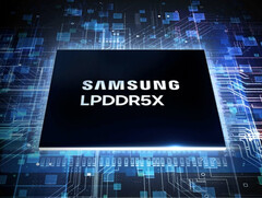RAM DDR5X basse consommation de Samsung. (Source de l'image : Samsung)