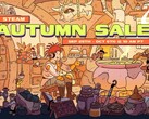 L'illustration officielle de la vente d'automne 2025 de Steam. (Source de l'image : Valve)  