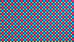 Disposition des sous-pixels