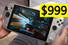 L'Ayaneo Kun est désormais disponible chez Best Buy au prix de 999 dollars (Source de l'image : Marc Herter / Notebookcheck - édité)