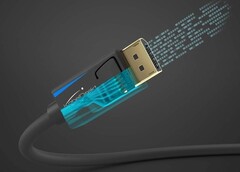 DisplayPort 2.0 offre le double de la largeur de bande des connecteurs Thunderbolt 4. (Source de l&#039;image : HotHardware)