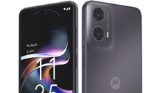 Le prétendu téléphone Motorola. (Source : evleaks via Twitter/X)