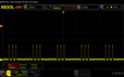 Scintillement PWM (luminosité de 20 %)