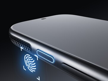 Puck informatique pour Xreal Aura avec lecteur d'empreintes digitales.