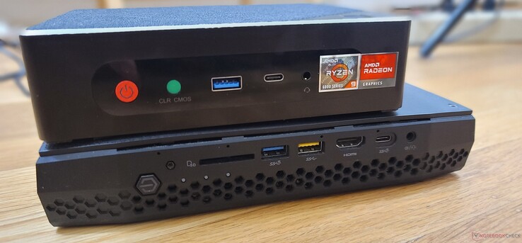 En haut : Beelink GTR6, En bas : Intel NUC11PHKi7C