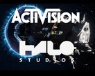 Logos d'Activision et de Halo Studios affichés