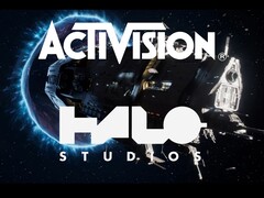 Logos d'Activision et de Halo Studios affichés