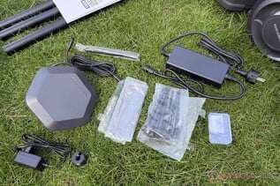 Contenu des deux boîtes en carton