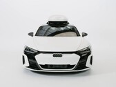 L'Audi RS e-tron GT personnalisée en blanc mat est une voiture de sport électrique incroyablement belle (Image : Ken Block)