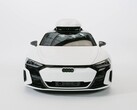 L'Audi RS e-tron GT personnalisée en blanc mat est une voiture de sport électrique incroyablement belle (Image : Ken Block)