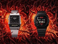 Casio a lancé les nouvelles montres de collaboration Stranger Things (photo) aux États-Unis. (Source de l'image : Casio, édité)