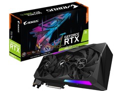 Le Gigabyte AORUS MASTER n&#039;est que l&#039;une des cartes GeForce RTX 3060 Ti personnalisées qui arriveront le mois prochain. (Source de l&#039;image : Videocardz)