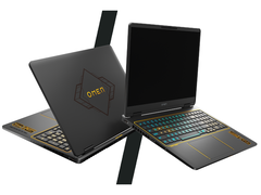 L'ordinateur portable de jeu HP Omen 16 LoL edition (photo) peut être configuré avec un écran 16 pouces WQXGA (2560×1600) 240Hz, ou une version 2K (1920×1200) 165Hz. (Source de l'image : HP)