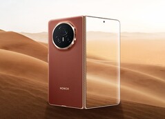 Le Honor Magic V3 est l'un des smartphones pliables les plus fins. (Source de l'image : Honor)