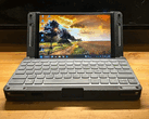 Lenovo Legion Go avec un boîtier à clapet imprimé en 3D. 