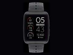 La smartwatch Masimo W1 dispose désormais d'un outil d'indice d'hydratation (Hi). (Image source : Masimo)