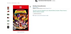 Nintendo est de retour sur Amazon avec des jeux et des accessoires, y compris des exclusivités Switch 2. En photo - l&#039;une des listes de jeux. (Source de l&#039;image : Capture d&#039;écran - Amazon)