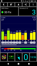 Sony Xperia XZ2 Premium - GPS à l'extérieur.