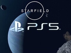 La bannière de la version PS5 de Starfield est montrée