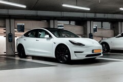 Les autorités chinoises craignent que les véhicules électriques Tesla, comme le modèle 3 que l'on voit sur cette photo, ne soient utilisés à des fins d'espionnage étranger (Image : Jannis Lucas)