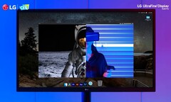 L'UltraFine OLED Pro 32EP950 est l'un des quatre petits moniteurs OLED que LG lancera cette année. (Source de l'image : LG)