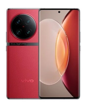 Vivo X90 Pro+ en rouge